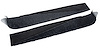 433620 Carpet Vinyl Strips, 1970-1977 Chevy Corvette, Black - image 1