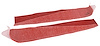 433634 Carpet Vinyl Strips, 1976-1976 Chevy Corvette, Firethorn - image 1
