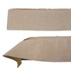 4336A1 Carpet Vinyl Strips, 1976-1976 Chevy Corvette, Dark Buckskin - image 4