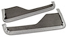 433779 Carpet Vinyl Strips, 1988-1989 Chevy Corvette, Gray - image 1