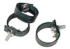 433819 Rear Door Pulls, 1976-1976 Chevy Corvette, Bluegreen 3 Piece - image 1