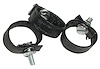 433820 Rear Door Pulls, 1968-1977 Chevy Corvette, Black, 3 Piece - image 1