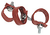 433830 Rear Door Pulls, 1968-1972 Chevy Corvette, Red 3 Piece - image 1