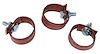 433831 Rear Door Pulls, 1973-1975 Chevy Corvette, Oxblood 3 Piece - image 1