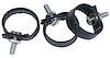 433832 Rear Door Pulls, 1968-1968 Chevy Corvette, Dark Blue 3 Piece - image 1