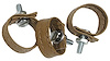 433851 Rear Door Pulls, 1973-1975 Chevy Corvette, Medium Saddle 3 Piece - image 1