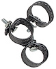 433863 Rear Door Pulls, 1968-1969 Chevy Corvette, Gunmetal 3 Piece - image 1