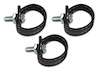 4338A2 Rear Door Pulls, 1976-1976 Chevy Corvette, Dark Smoke 3 Piece - image 1