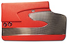 434702 Door Panels, 1958-1958 Chevy Corvette, Red Deluxe Metal Support - image 1