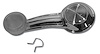 43552 Window Crank, 1967-1979 Chevy Corvette, Clear Knob - image 1