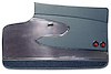 435807 Door Panels, 1960-1960 Chevy Corvette, Blue Deluxe - image 1