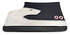 435820 Door Panels, 1960-1960 Chevy Corvette, Black, Deluxe - image 1