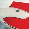 435835 Door Panels, 1960-1960 Chevy Corvette, Red Deluxe - image 2