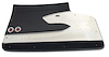 4358B1 Door Panels, 1960-1960 Chevy Corvette, Black, Deluxe - image 1