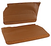 436554 Door Panels, 1963-1964 Chevy Corvette, Saddle - image 1