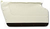 436565 Door Panels, 1964-1964 Chevy Corvette, White W/Black Carpet - image 1