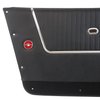 436620 Door Panels, 1963-1964 Chevy Corvette, Leather Black Coupe W/Trim - image 4