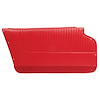 436635 Door Panels, 1963-1964 Chevy Corvette, Leather Red Coupe W/Trim - image 1