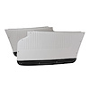 4370Z1 Door Panels, 1964-1964 Chevy Corvette, White W/Dk Blue Carpet, Coupe, W/Felt - image 1