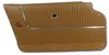 437254 Door Panels, 1963-1964 Chevy Corvette, Saddle, Coupe, W/Trim - image 2