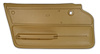 439152 Door Panel, 1965-1966 Chevy Corvette, Saddle Coupe W/Felt Left/Driver - image 1