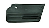 439214 Door Panel, 1965-1966 Chevy Corvette, Green Coupe W/Felt Right/Passenger - image 1