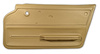 439252 Door Panel, 1965-1966 Chevy Corvette, Saddle Coupe W/Felt Right/Passenger - image 1