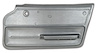 439261 Door Panel, 1965-1966 Chevy Corvette, Silver Coupe W/Felt Right/Passenger - image 1