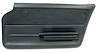 439444 Door Panel, 1966-1966 Chevy Corvette, Dark Blue Convertible W/Felt Right/Passenger - image 1