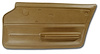 439452 Door Panel, 1965-1966 Chevy Corvette, Saddle Convertible W/Felt Right/Passenger - image 1