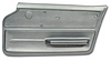 439461 Door Panel, 1965-1966 Chevy Corvette, Silver Convertible W/Felt Right/Passenger - image 1