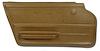 439553 Door Panel, 1967-1967 Chevy Corvette, Saddle Coupe W/Felt Left/Driver - image 1