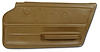 439653 Door Panel, 1967-1967 Chevy Corvette, Saddle Coupe W/Felt Right/Passenger - image 1