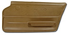 439853 Door Panel, 1967-1967 Chevy Corvette, Saddle Convertible W/Felt Right/Passenger - image 1