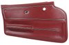 439937 Door Panel, 1965-1965 Chevy Corvette, Maroon Coupe W/Trim Left/Driver - image 2