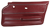 440037 Door Panel, 1965-1965 Chevy Corvette, Maroon Coupe W/Trim Right/Passenger - image 1