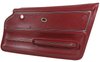 440037 Door Panel, 1965-1965 Chevy Corvette, Maroon Coupe W/Trim Right/Passenger - image 3