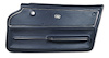 440044 Door Panel, 1966-1966 Chevy Corvette, Dark Blue Coupe W/Trim Right/Passenger - image 1