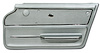 440061 Door Panel, 1965-1966 Chevy Corvette, Silver Coupe W/Trim Right/Passenger - image 1