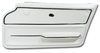 440065 Door Panel, 1965-1966 Chevy Corvette, White Coupe W/Trim Right/Passenger - image 2