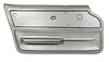 440161 Door Panel, 1965-1966 Chevy Corvette, Silver Convertible W/Trim Left/Driver - image 1
