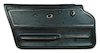 440314 Door Panel, 1967-1967 Chevy Corvette, Green Coupe W/Trim Left/Driver - image 1