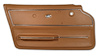 440353 Door Panel, 1967-1967 Chevy Corvette, Saddle Coupe W/Trim Left/Driver - image 1