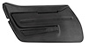 440920 Door Panel, 1968-1968 Chevy Corvette, Black, Left/Driver - image 1