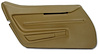 440956 Door Panel, 1968-1968 Chevy Corvette, Saddle Left/Driver - image 1