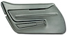 440963 Door Panel, 1968-1968 Chevy Corvette, Gunmetal Left/Driver - image 1