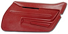 441038 Door Panel, 1968-1968 Chevy Corvette, Dark Orange Right/Passenger - image 1
