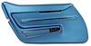 441141 Door Panel, 1968-1968 Chevy Corvette, Bright Blue W/Trim Left/Driver - image 1