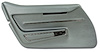 441163 Door Panel, 1968-1968 Chevy Corvette, Gunmetal W/Trim Left/Driver - image 1