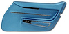 441241 Door Panel, 1968-1968 Chevy Corvette, Bright Blue W/Trim Right/Passenger - image 1
